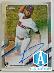 2021 Adonis Medina Topps Chrome #RA-AM Autograph Auto Rookie RC